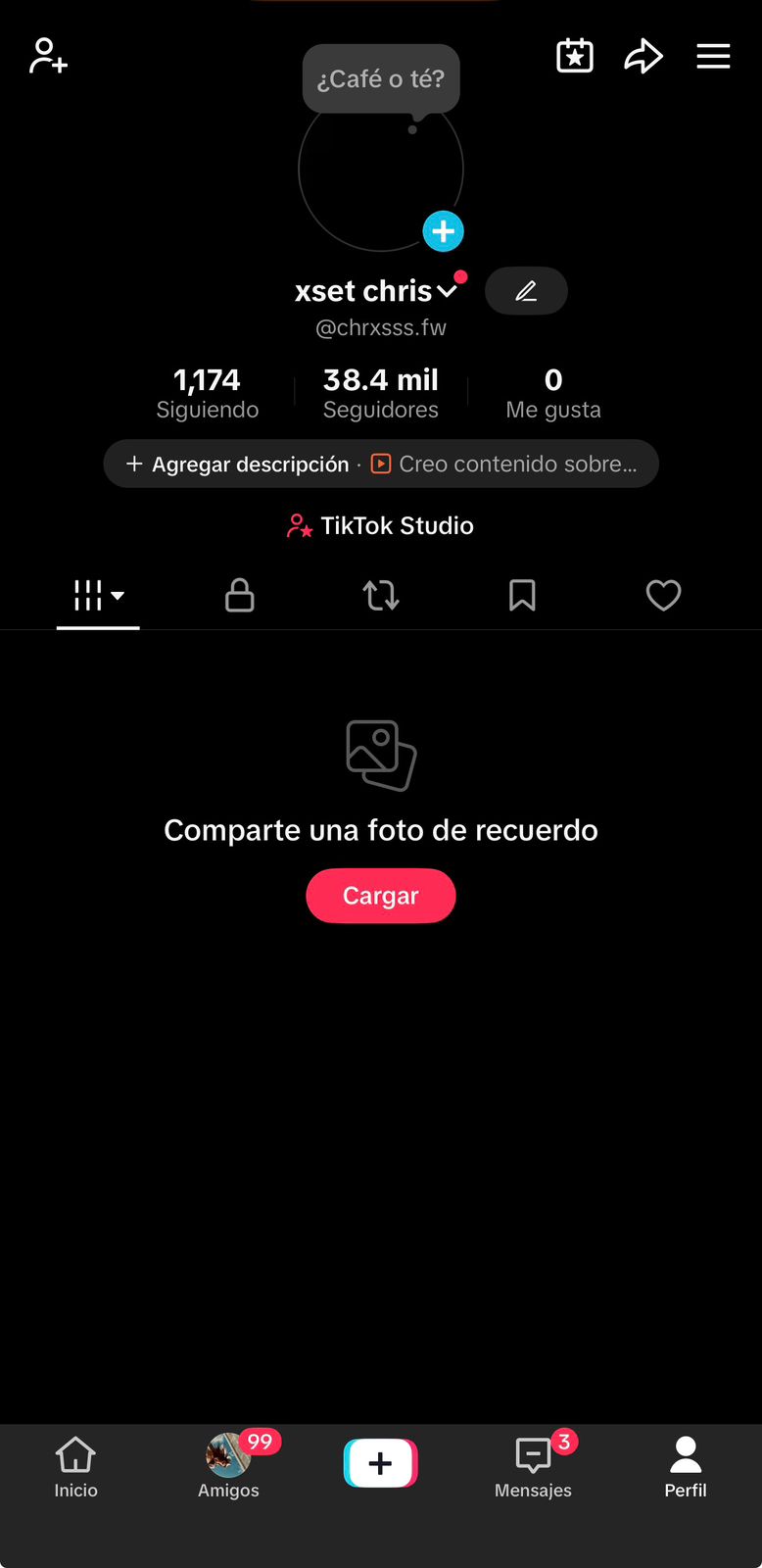 131 TIKTOK! 38.4K SEGUIDORES! BUENISIMA PARA SUBIR VIDEOS! (1899mx @everyone