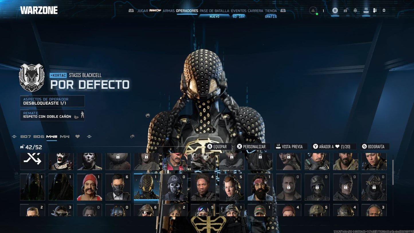 🪖 Cuenta Warzone