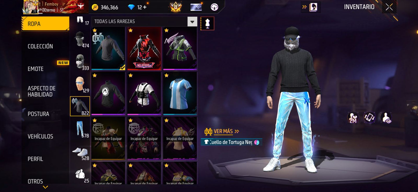 🔥 Cuenta Free Fire