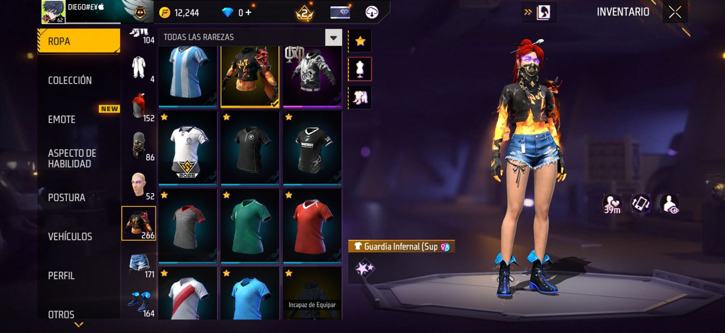 🔥 Cuenta Free Fire