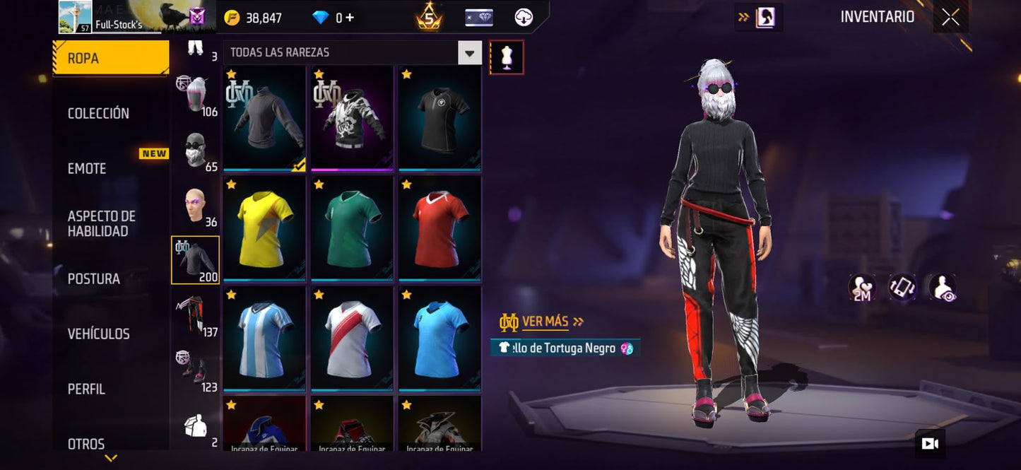 🔥 Cuenta Free Fire