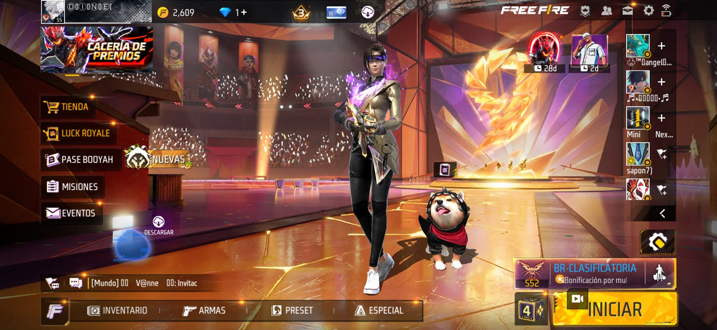 🔥 Cuenta Free Fire