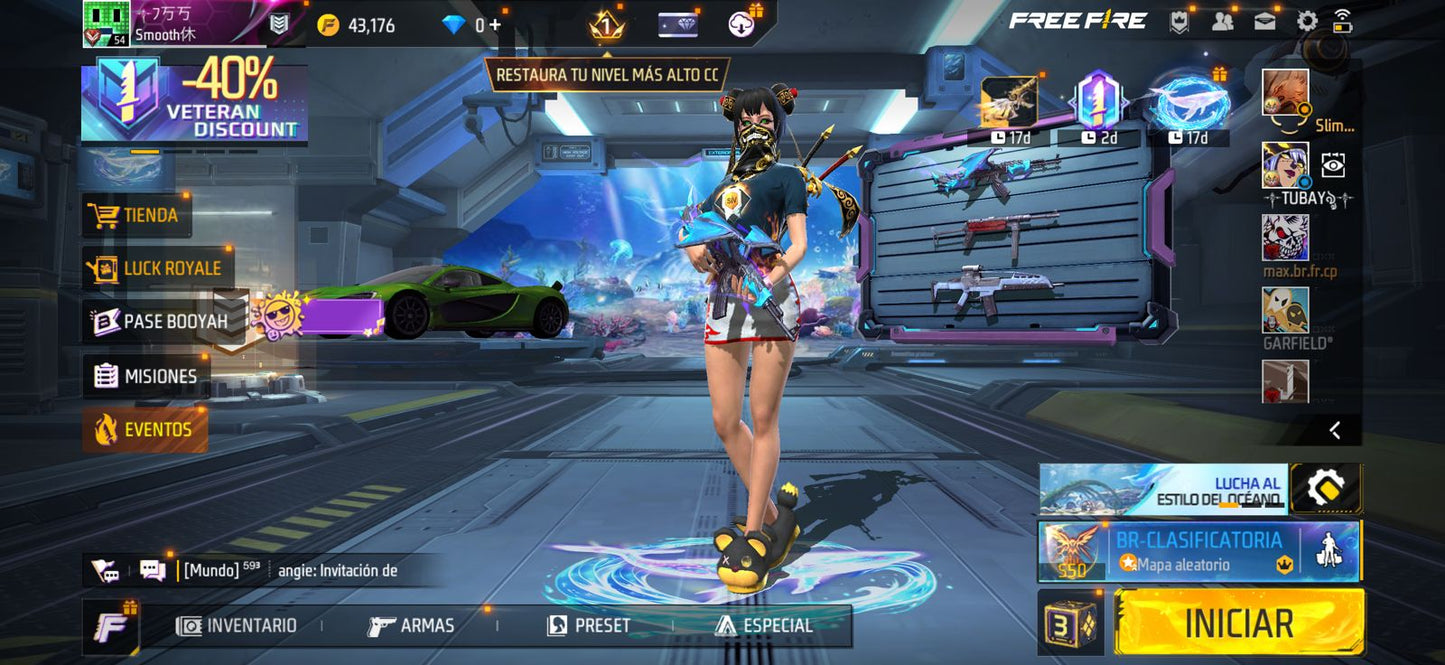 🔥 Cuenta Free Fire