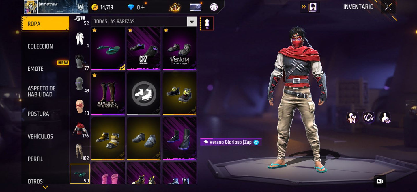 🔥 Cuenta Free Fire