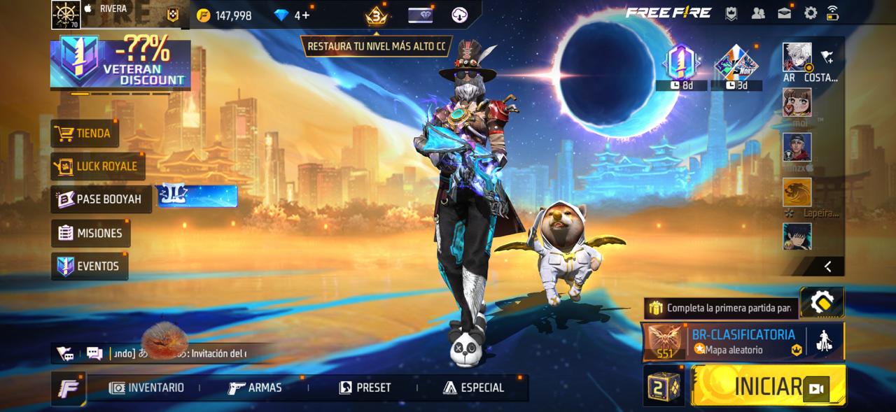🔥 Cuenta Free Fire