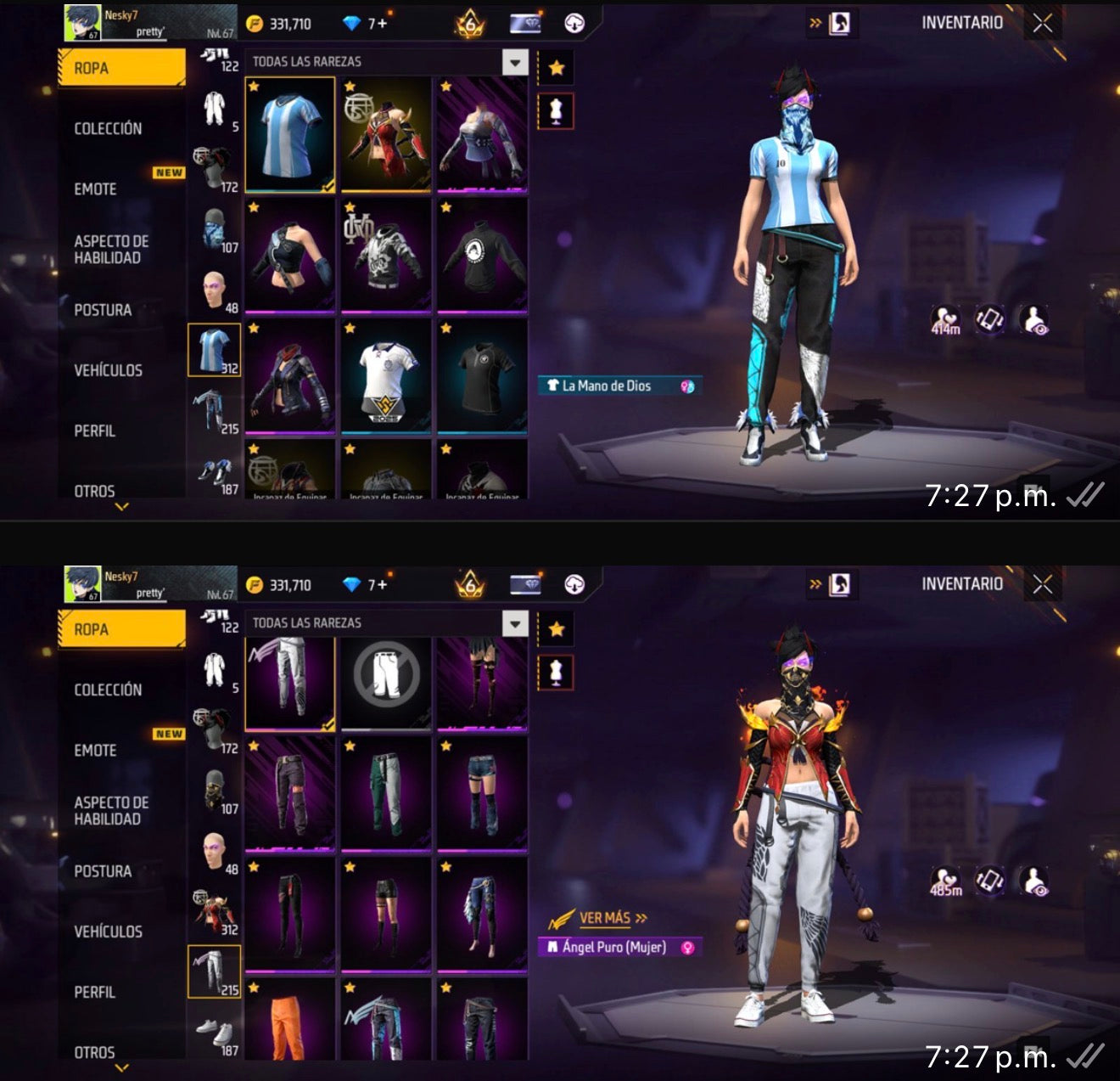 🔥 Cuenta Free Fire