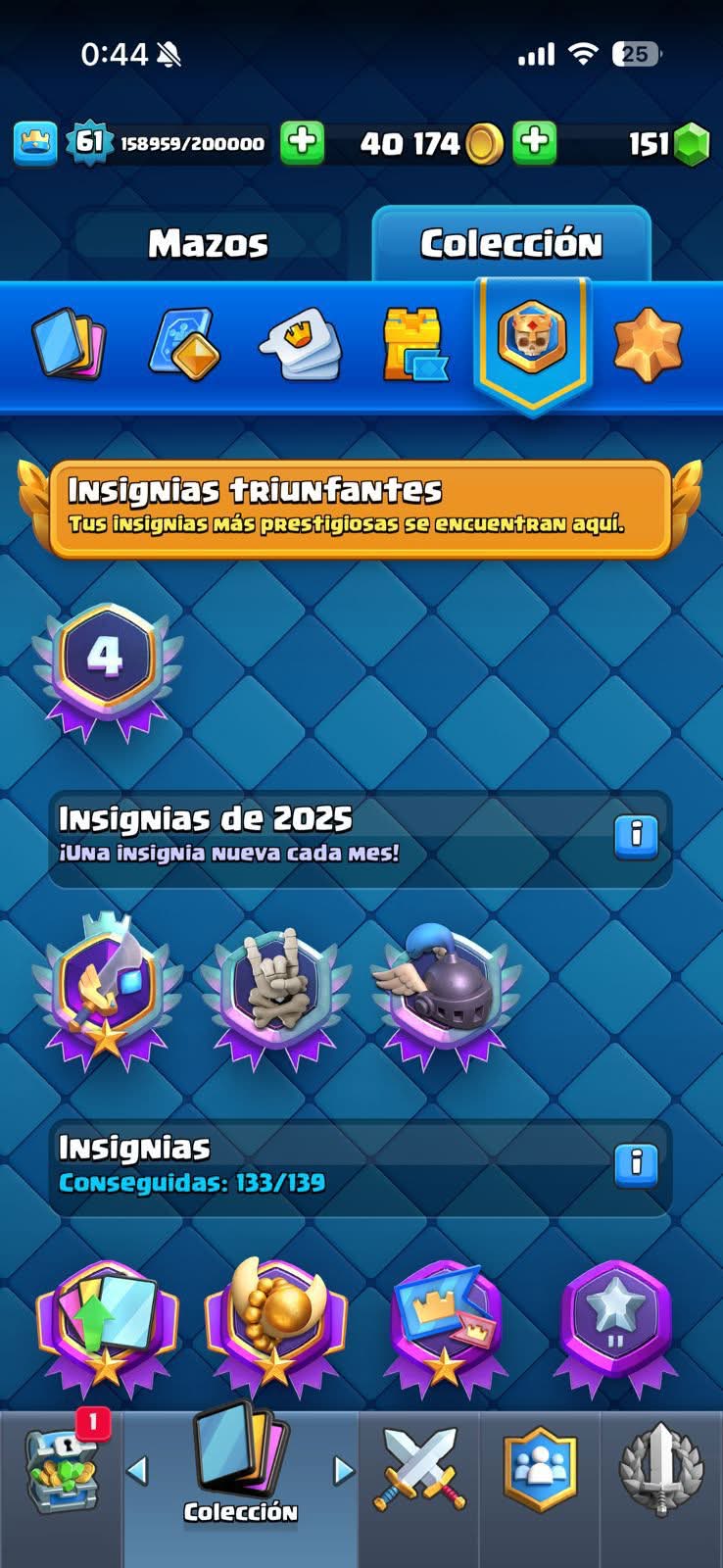 467 CLASH! CUENTA BUENA! 10,241 COPAS! 21 CARTAS AL 15! 50 CARTAS AL 14! 1 HÉROE! 16 CARTAS EVOLUTIVAS! 90 EMOTES EXCLUSIVOS! 9 TORRES! INSIGNIA DE 4 AÑOS! (2199mx) @everyone
