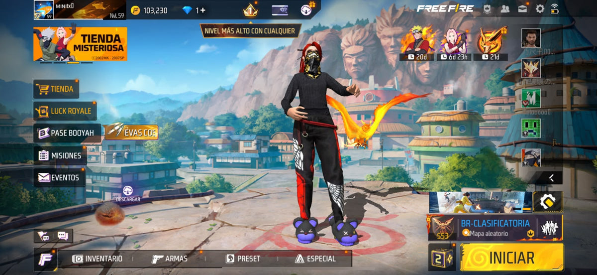 🔥 Cuenta Free Fire