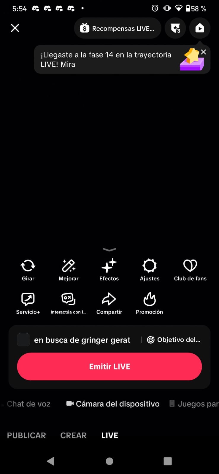 134 TIKTOK! CUENTA CON 2K DE SEGUIDORES! 16.5K DE LINKES! MUY BUENAS VIEWS! BUENÍSIMA PARA HACER LIVES! (400mx @everyone