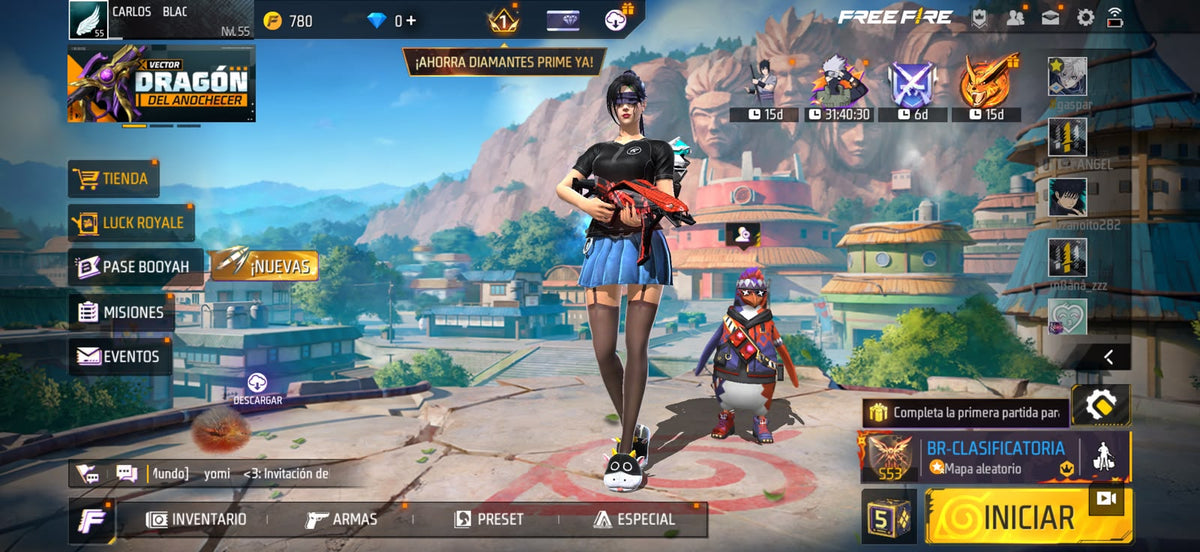 🔥 Cuenta Free Fire