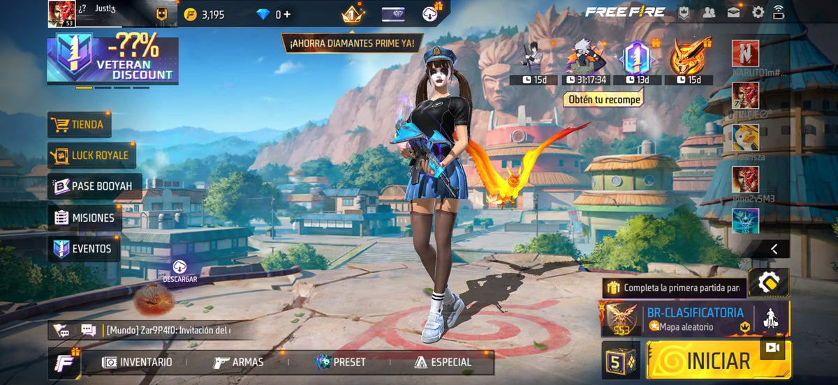 🔥 Cuenta Free Fire