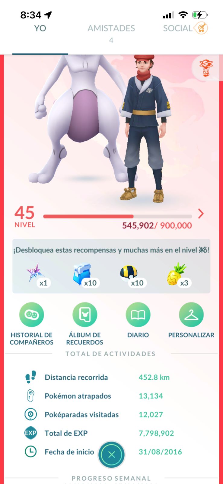 ⚡ Cuenta Pokémon