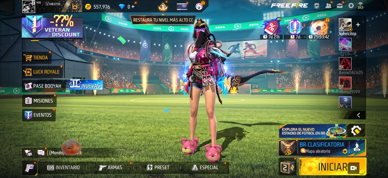🔥 Cuenta Free Fire