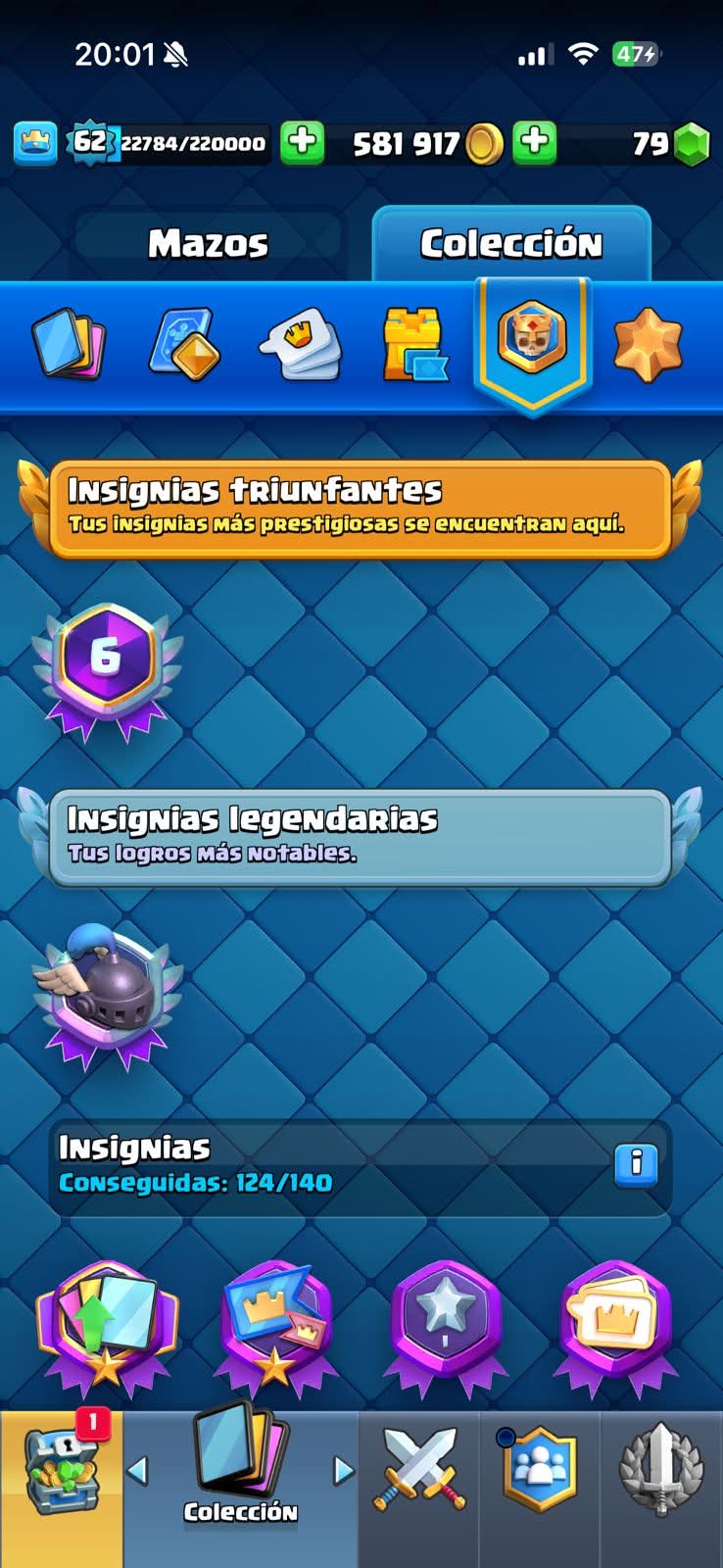 538 CLASH! CUENTA BUENA! 11,002 COPAS! 5 CARTAS AL 16 MAX! 3 CARTAS AL 15! 2 CARTAS AL 14! 1 HÉROE! 9 CARTAS EVOLUTIVAS! 53 EMOTES MUY EXCLUSIVOS Y PEDIDOS! 11 TORRES! INSIGNIA DE 6 AÑOS! (649mx @everyone