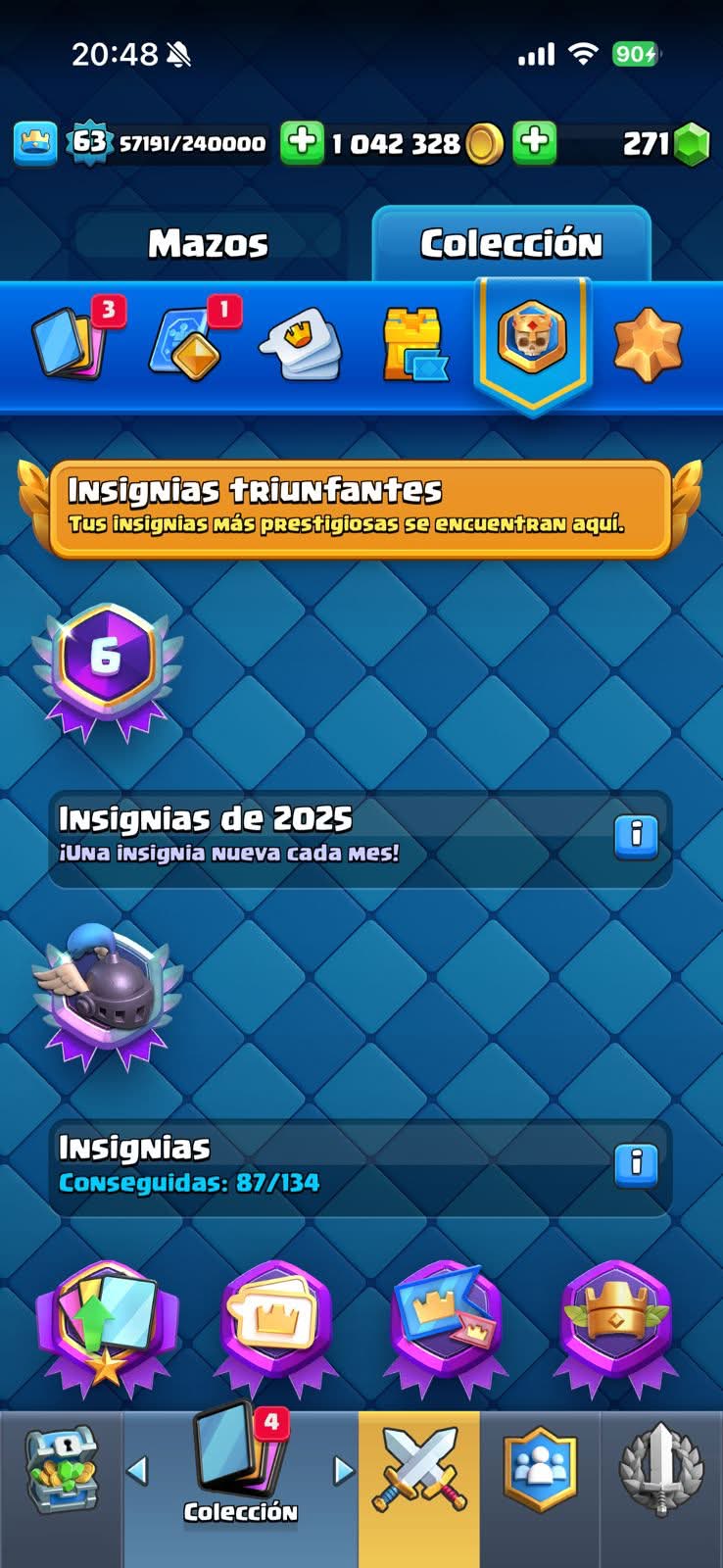 540 CLASH! CUENTA BUENA! 10,507 COPAS! 5 CARTAS AL 16 MAX! 3 CARTAS AL 15! 15 CARTAS AL 14! 1 HÉROE! 7 CARTAS EVOLUTIVAS! 96 EMOTES MUY BUENOS! 12 TORRES! INSIGNIA DE 6 AÑOS! +1M DE MONEDAS! (749mx @everyone