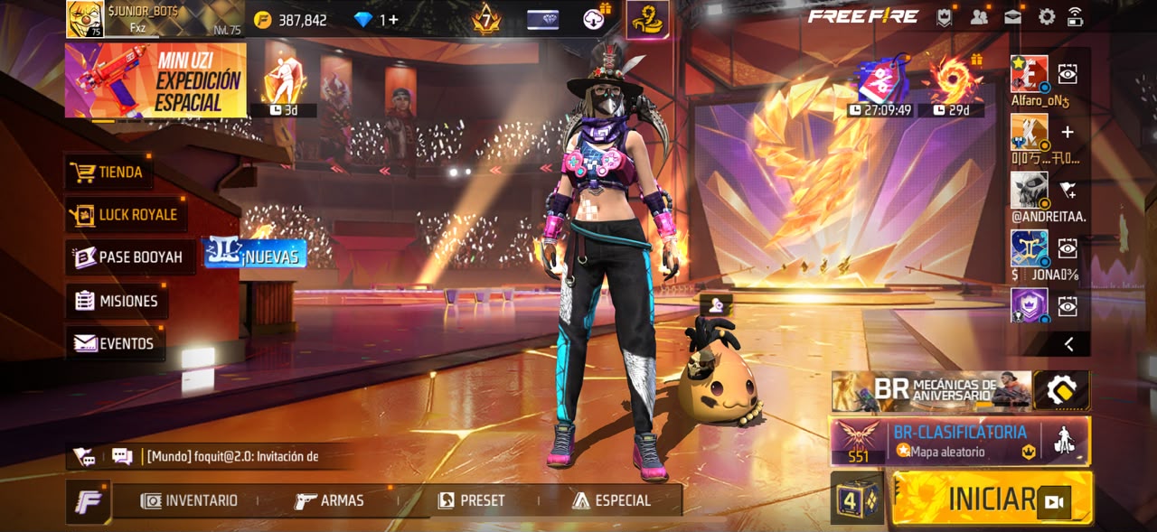 🔥 Cuenta Free Fire