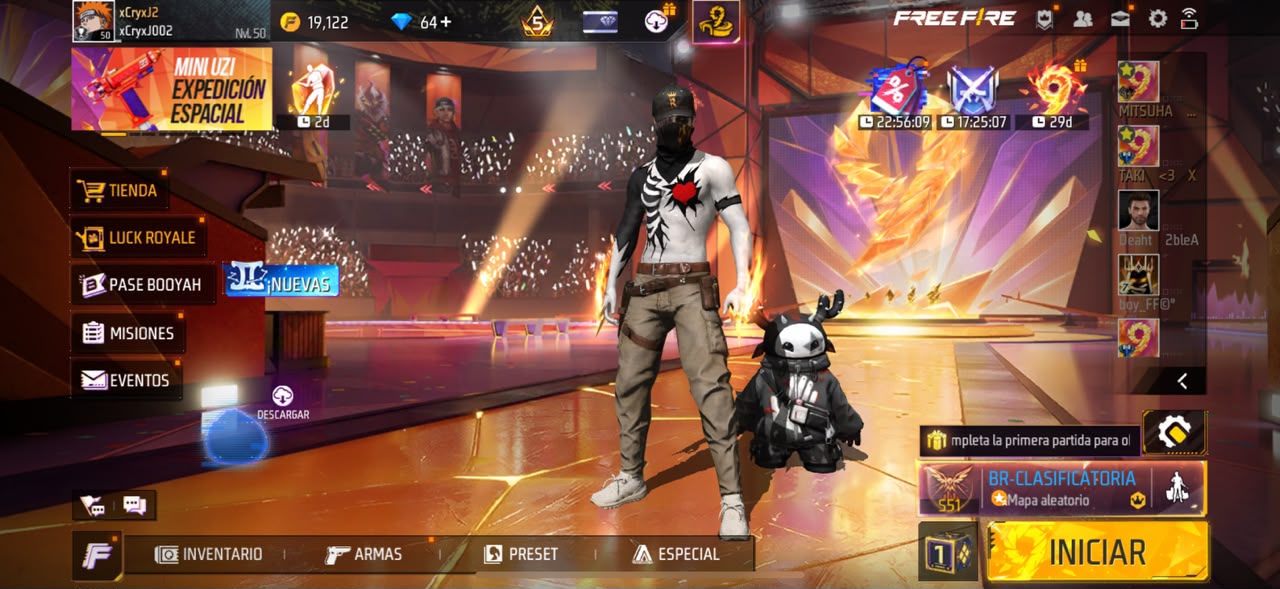 🔥 Cuenta Free Fire