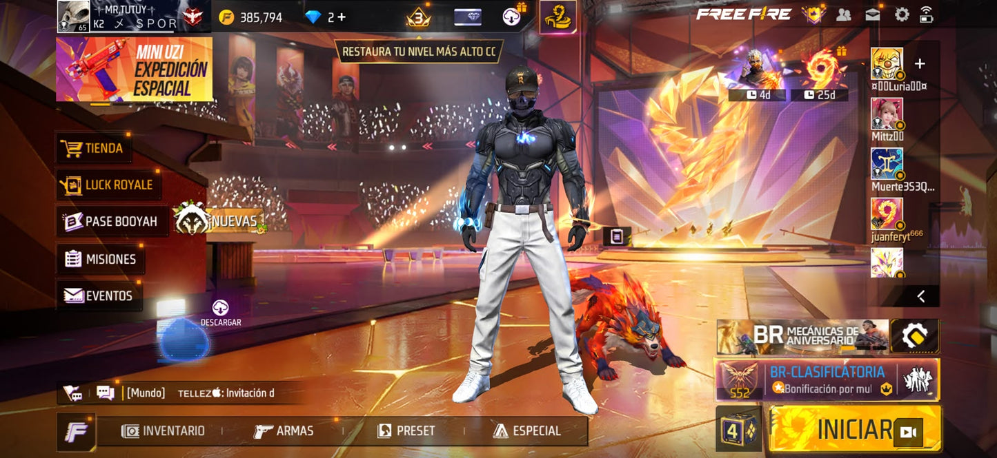 🔥 Cuenta Free Fire