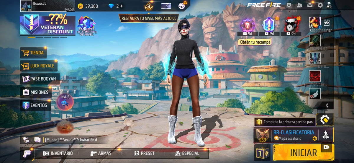 🔥 Cuenta Free Fire