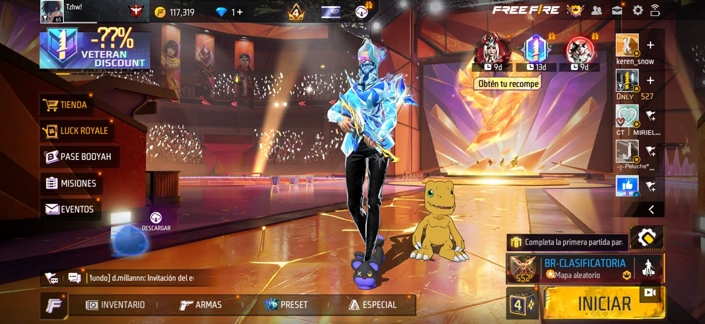 🔥 Cuenta Free Fire