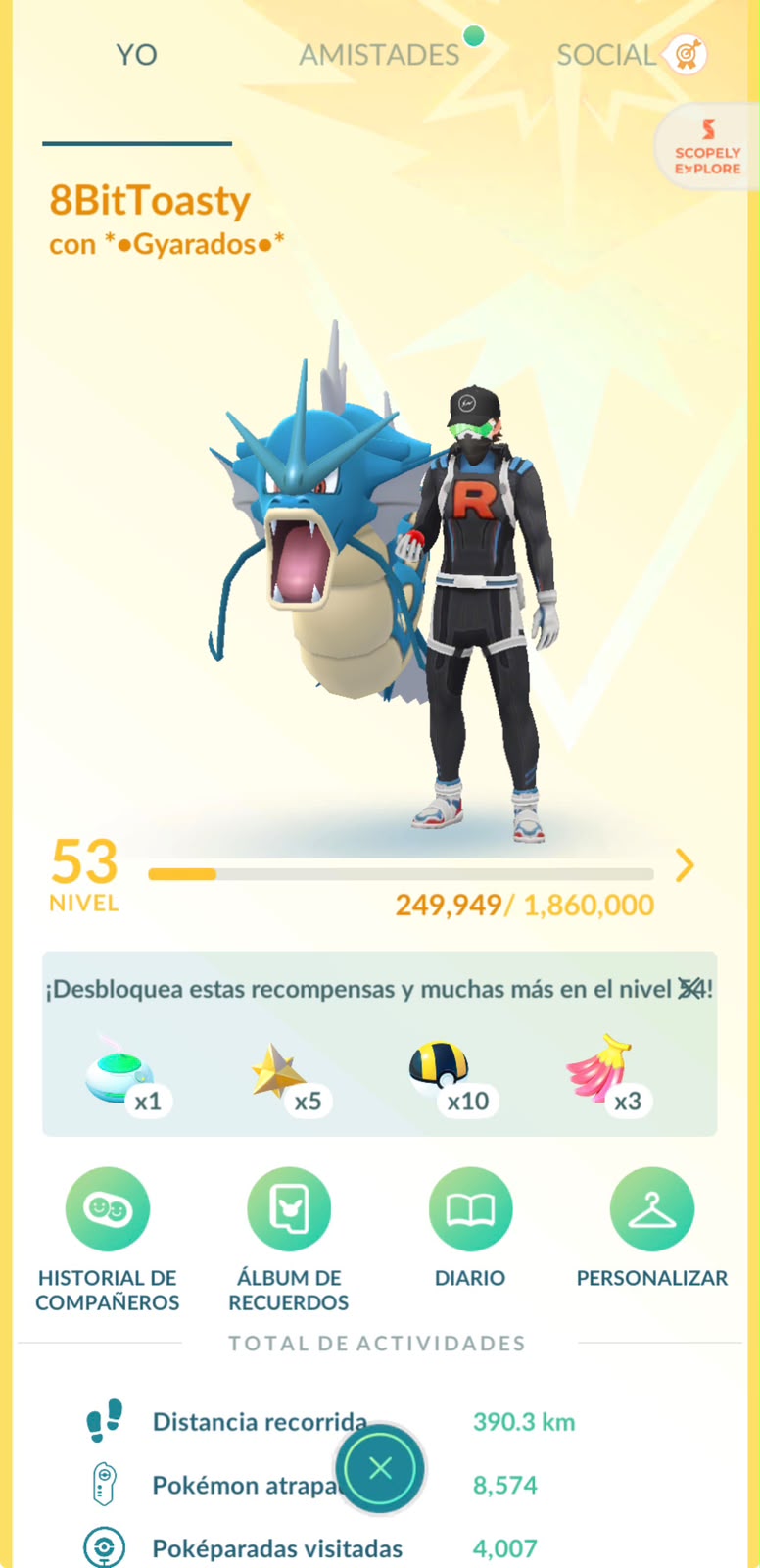 ⚡ Cuenta Pokémon