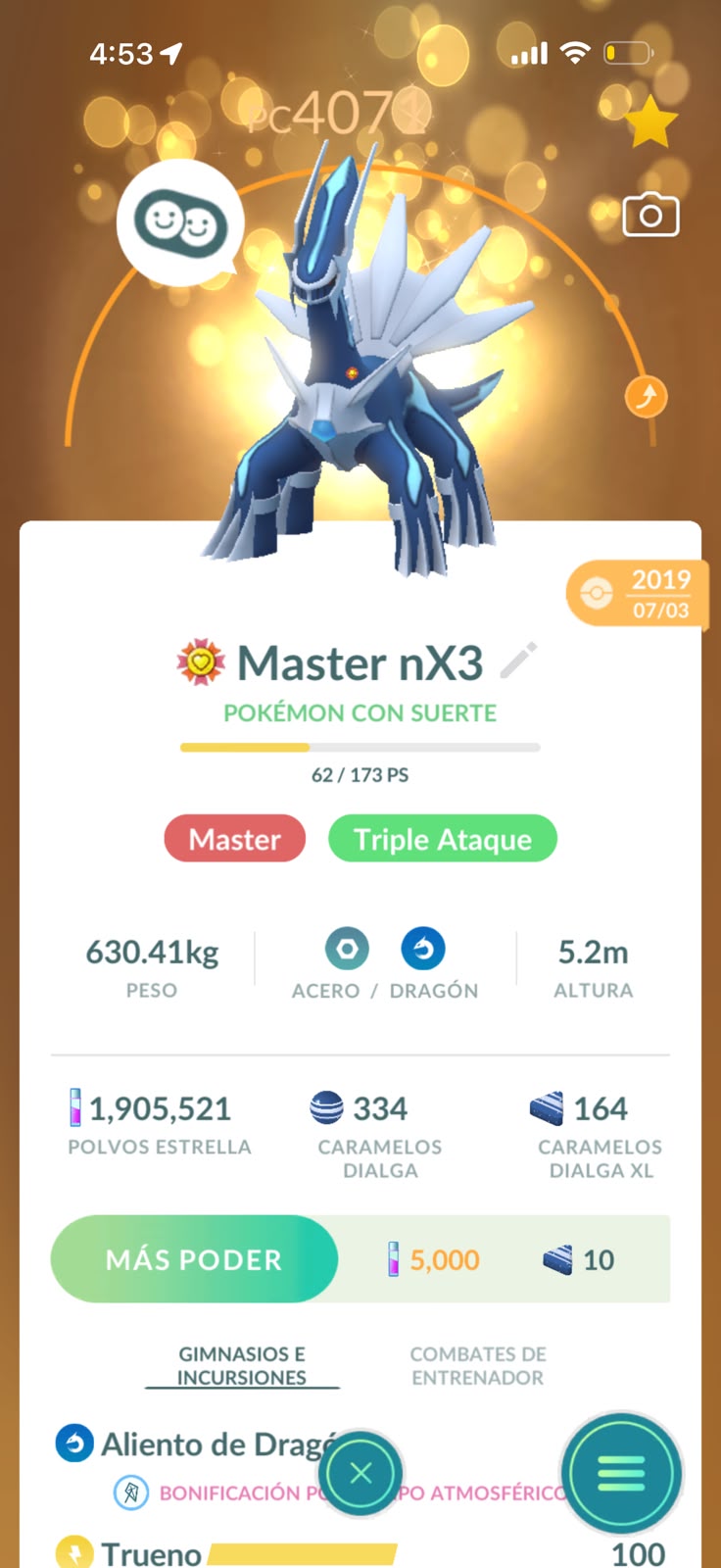 ⚡ Cuenta Pokémon