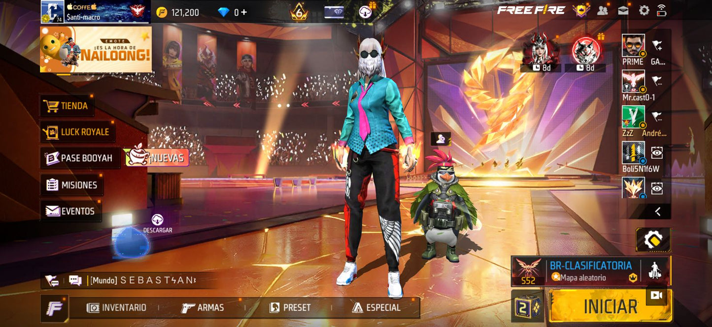 🔥 Cuenta Free Fire