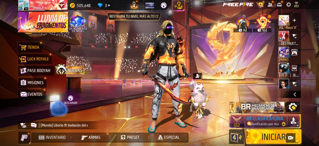 🔥 Cuenta Free Fire