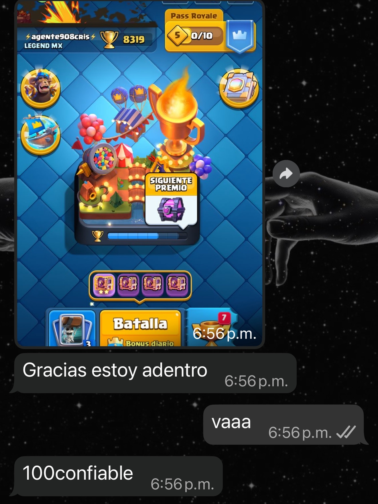 VENGAN POR SU CUENTA DE CLASH! O VENGAN A VENDERLAS OFRECEMOS BIEN! @everyone