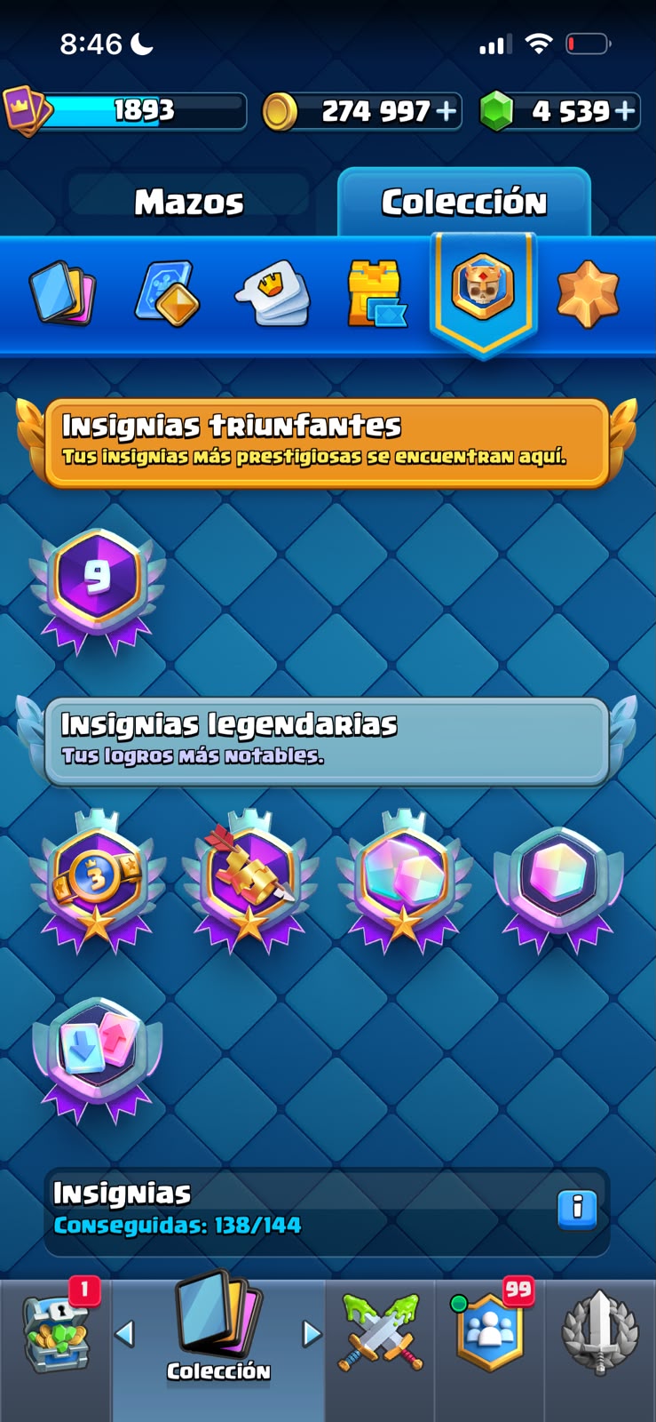 👑 Cuenta Clash Royale