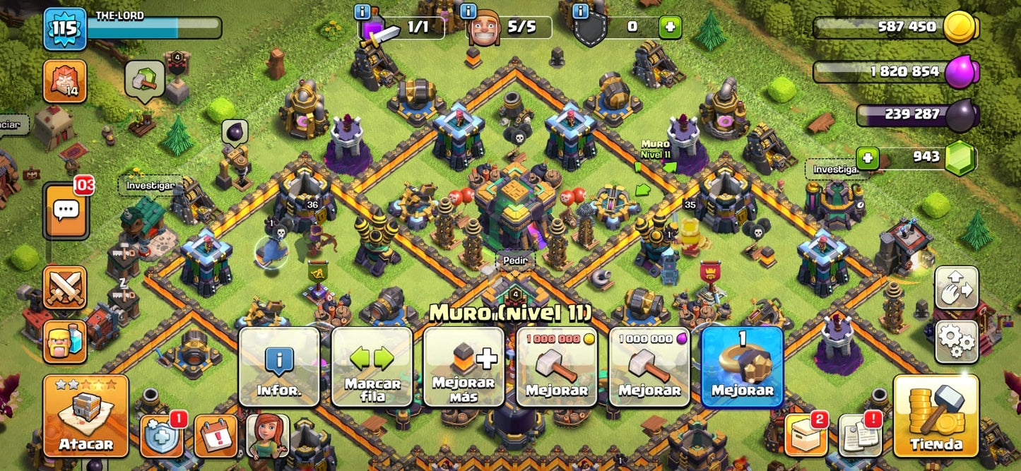 🏰 Cuenta Clash of Clans