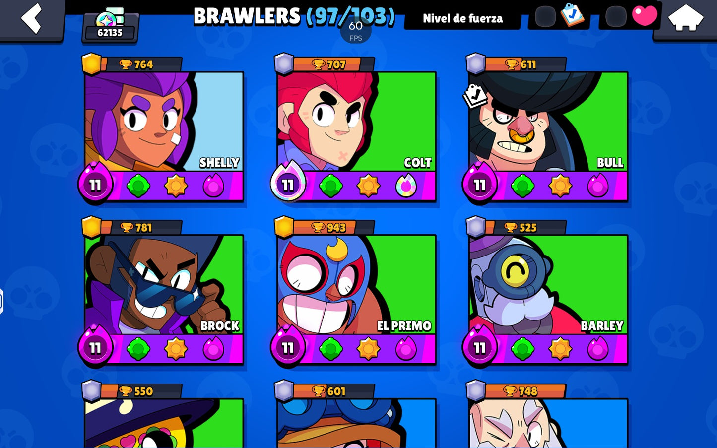 ⚡ Cuenta Brawl Stars
