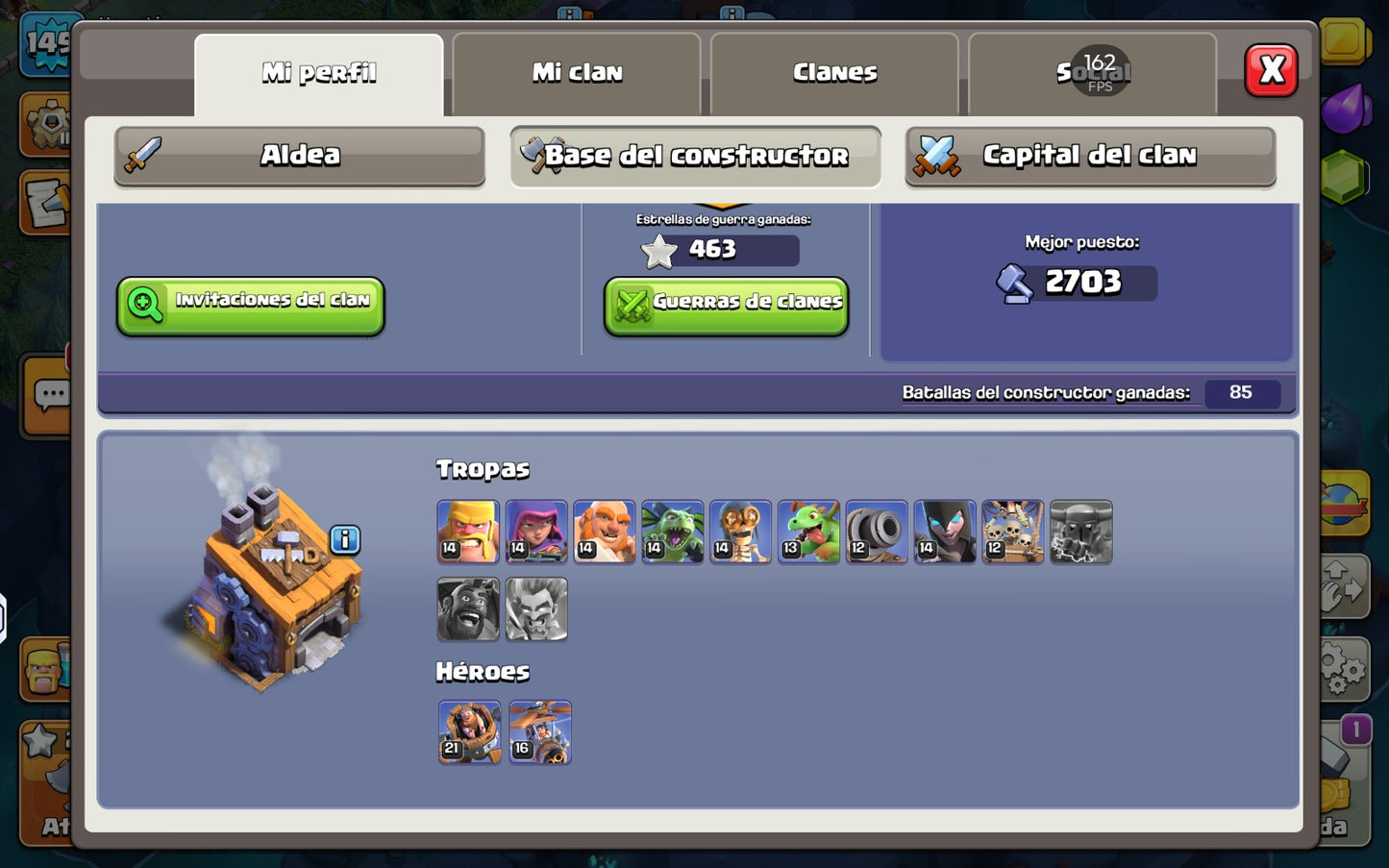 🏰 Cuenta Clash of Clans
