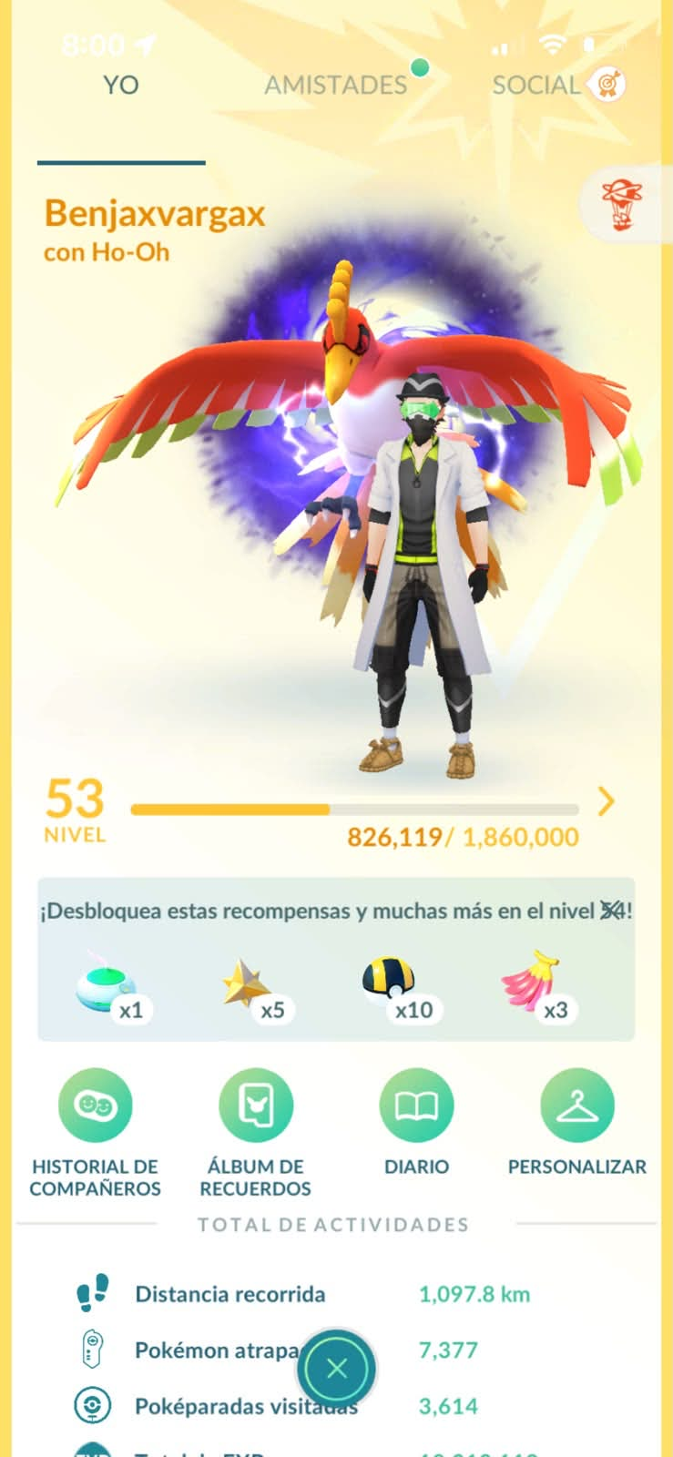 ⚡ Cuenta Pokémon