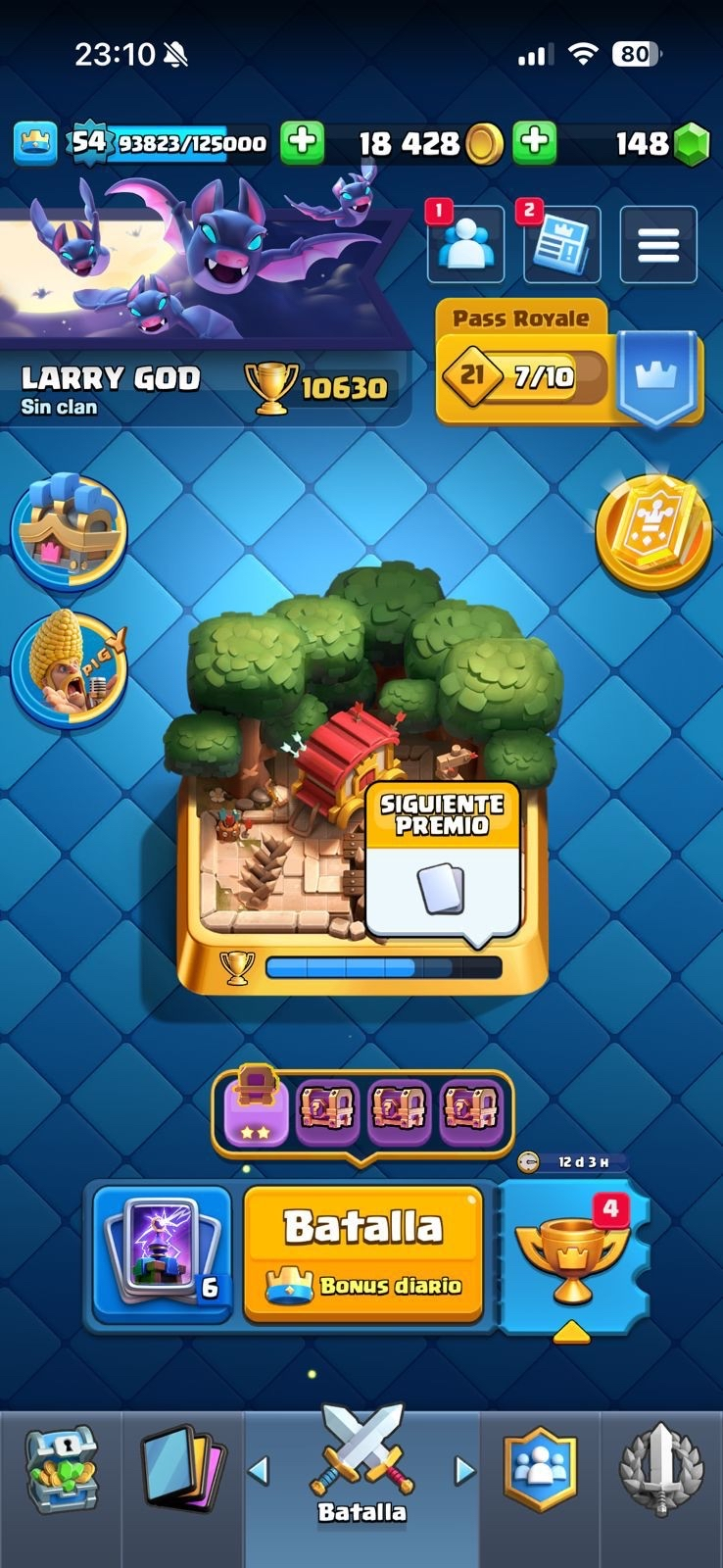 282 CLASH! CUENTA AVANZADA! 10 630 COPAS! 7 CARTAS AL 15 ÉLITES! 38 CARTAS AL 14! 11 CARTAS EVOLUTIVAS! 95 EMOTES! 10 TORRES! INSIGNIA DE 4 AÑOS! (1299mx) @everyone REGALADA!