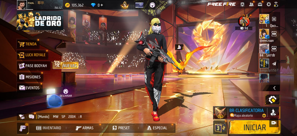 🔥 Cuenta Free Fire
