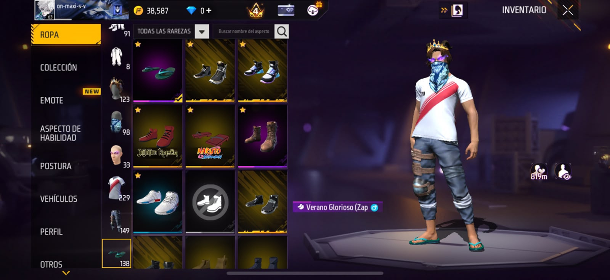 🔥 Cuenta Free Fire