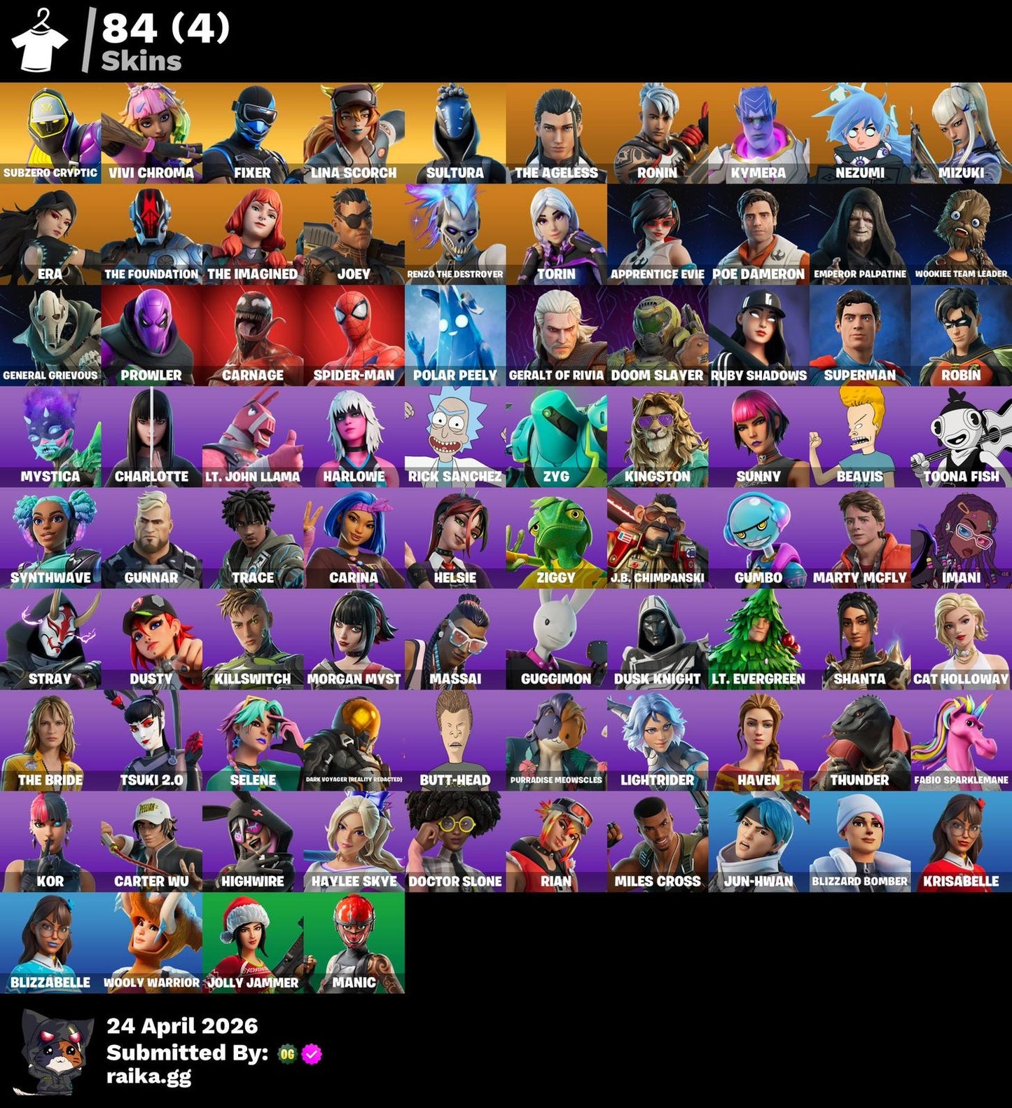 🎮 Cuenta Fortnite