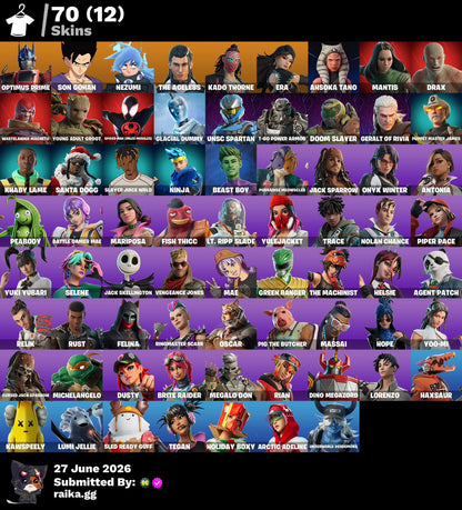 🎮 Cuenta Fortnite