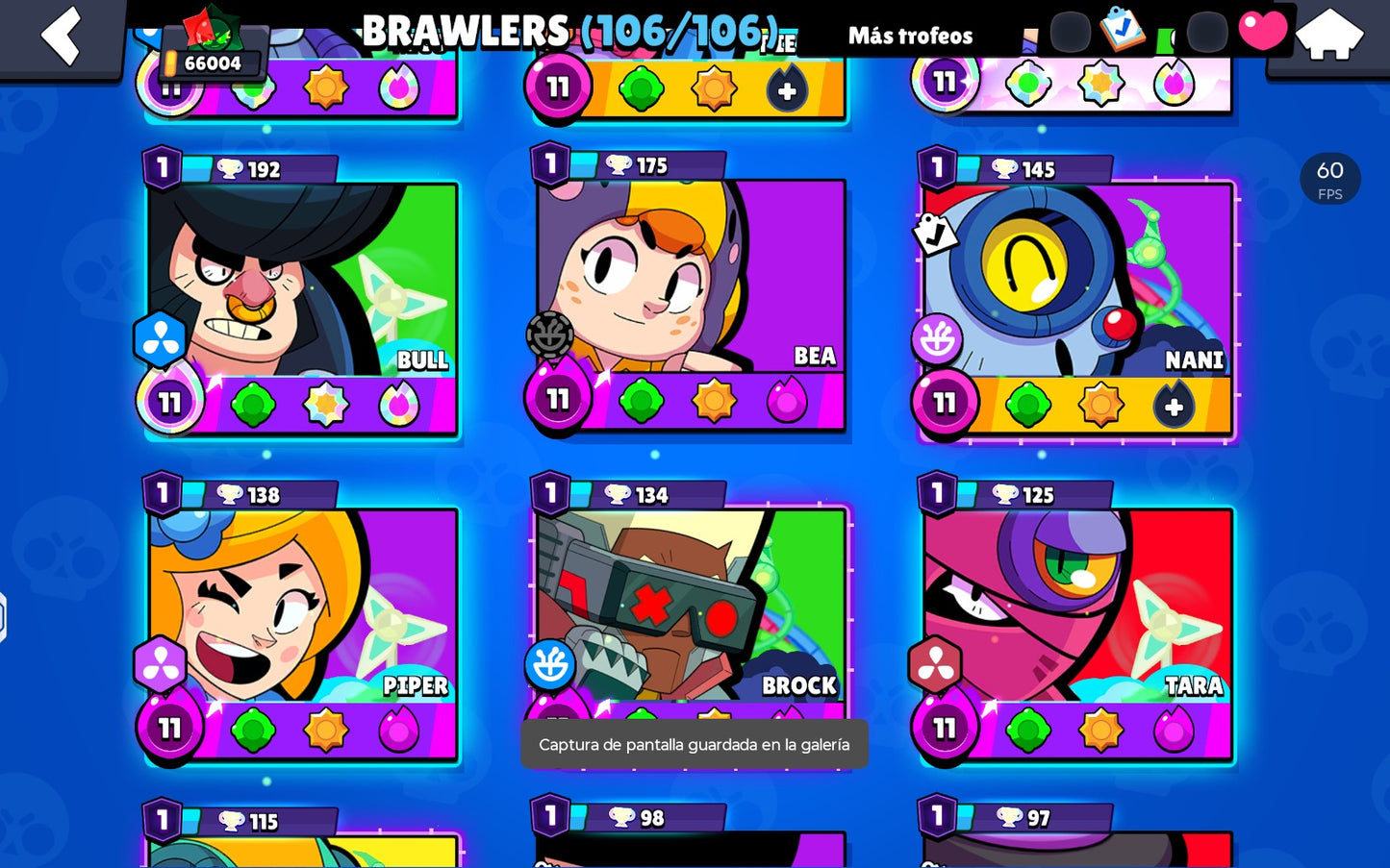 ⚡ Cuenta Brawl Stars