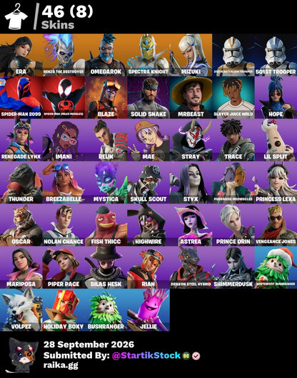 🎮 Cuenta Fortnite