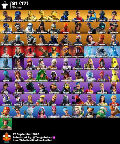 🎮 Cuenta Fortnite