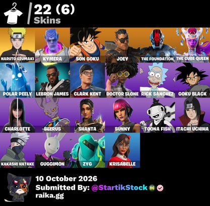 🎮 Cuenta Fortnite