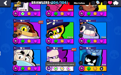 ⚡ Cuenta Brawl Stars