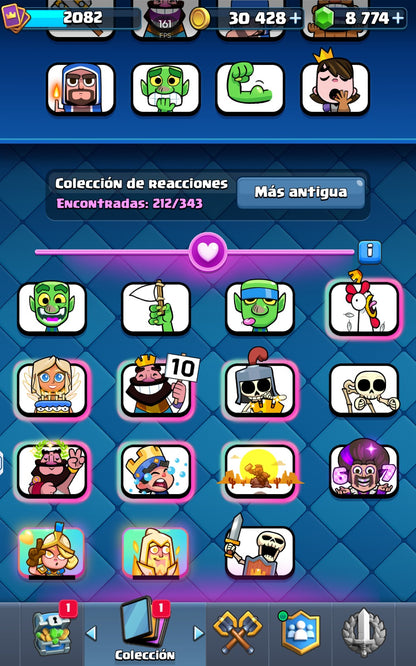 👑 Cuenta Clash Royale