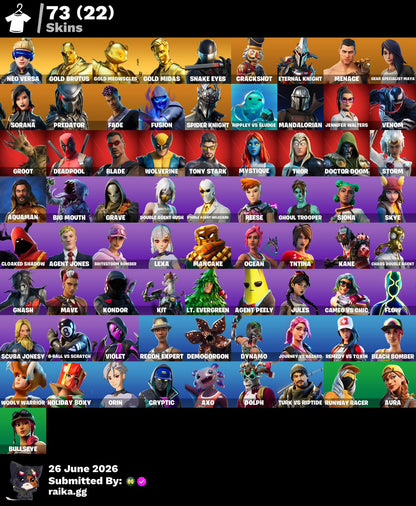 🎮 Cuenta Fortnite