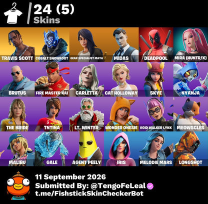 🎮 Cuenta Fortnite
