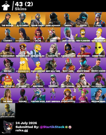 🎮 Cuenta Fortnite
