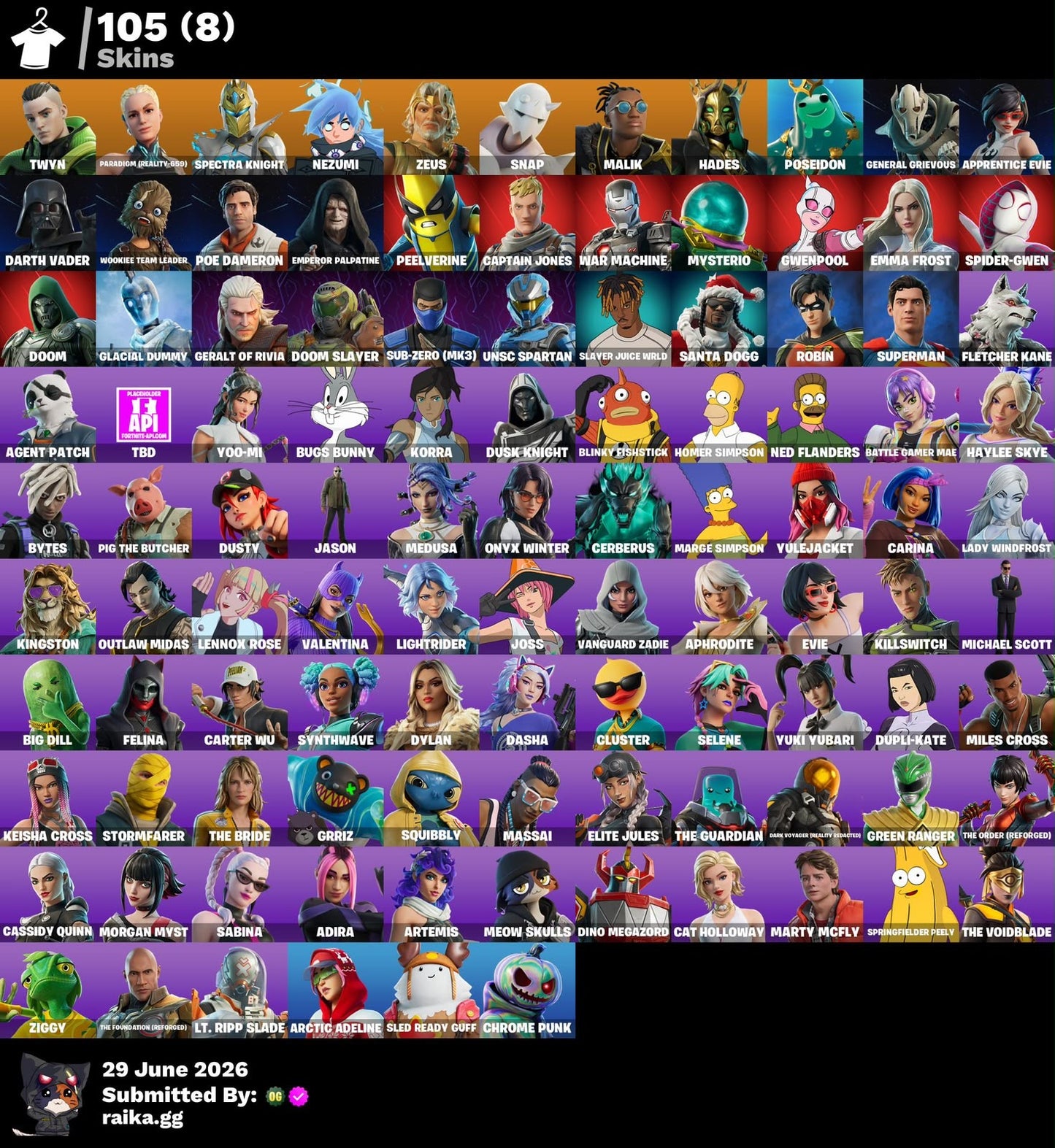 🎮 Cuenta Fortnite