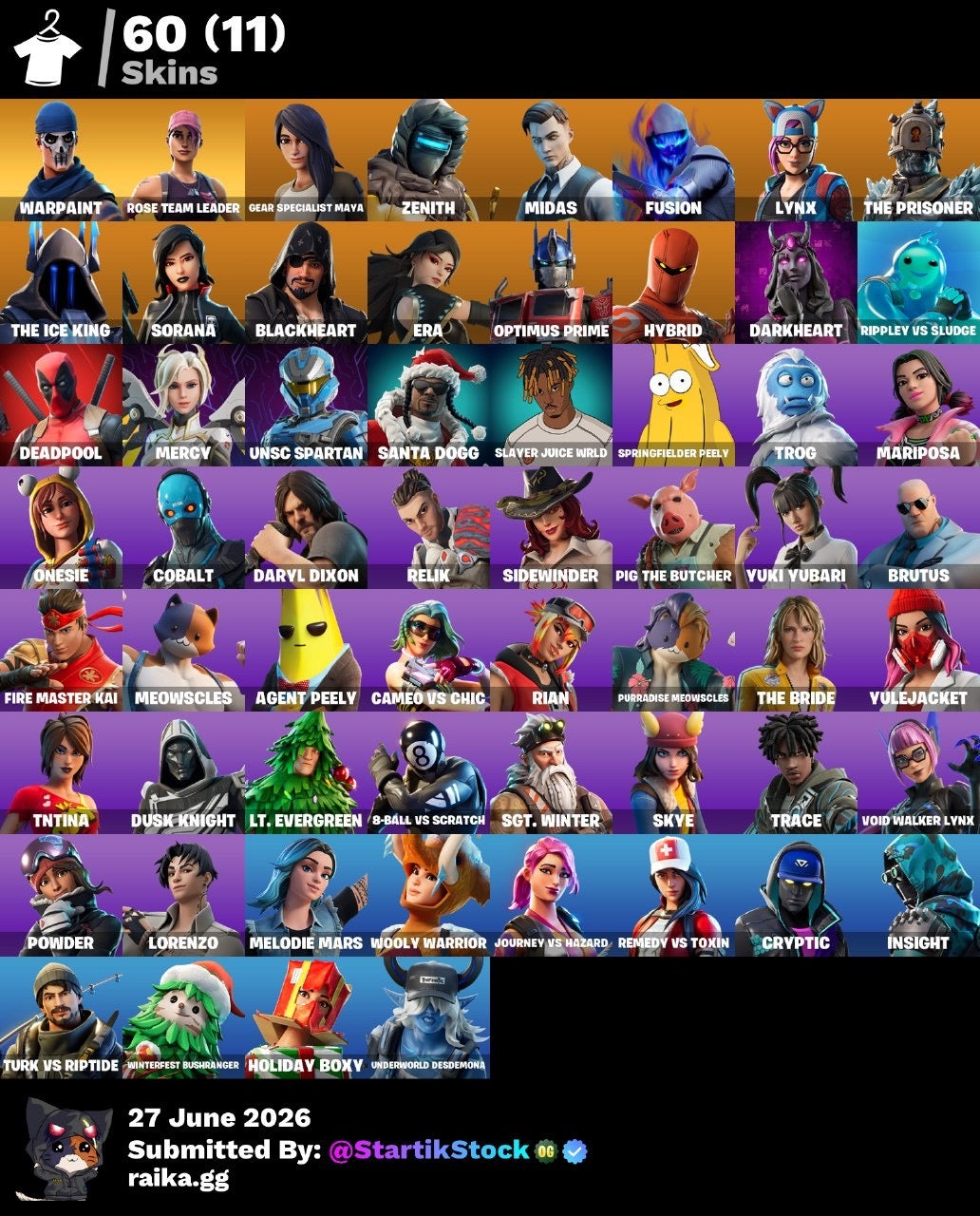 🎮 Cuenta Fortnite